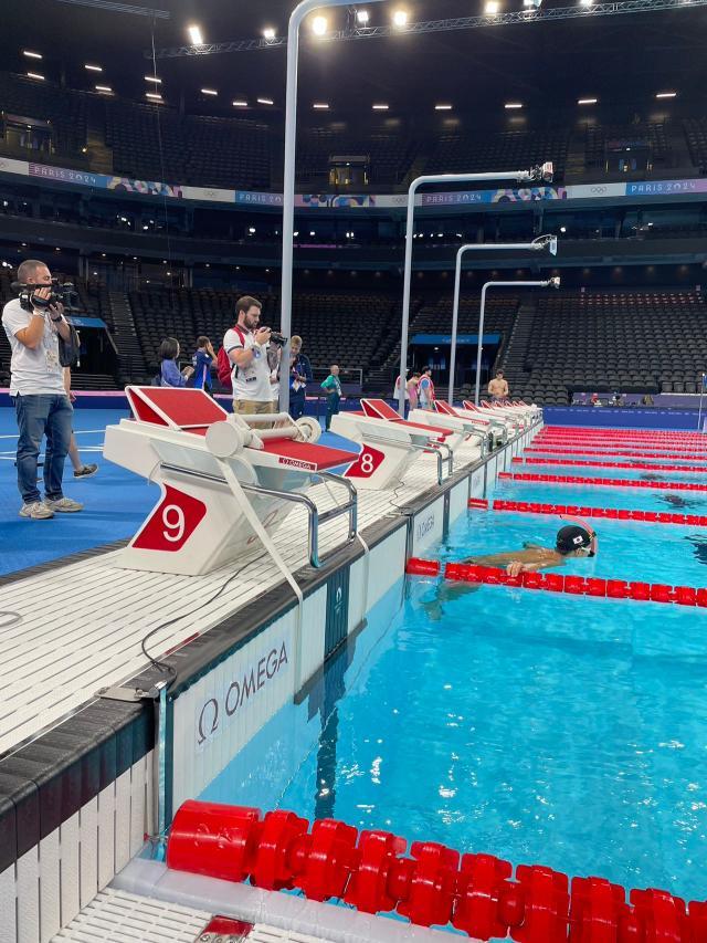 华体会hth-探营拉德芳斯体育馆 高科技助力提升游泳观赛感